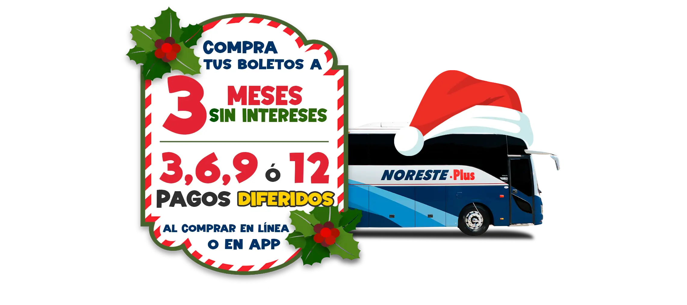 compra tus boletos a 3, 6, 9 y 12 meses sin intereses